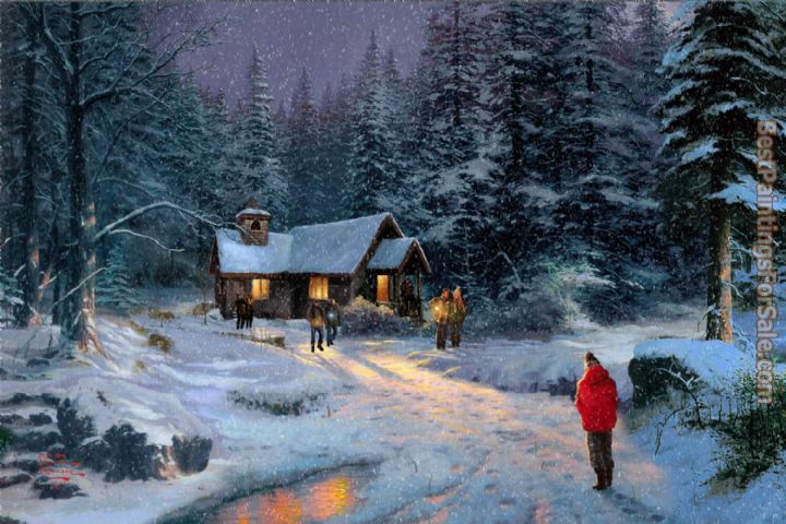 Thomas Kinkade Christmas Miracle